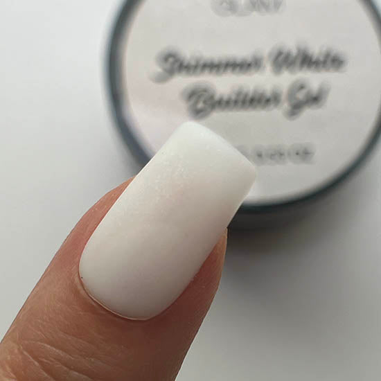 Shimmer White Builder Gel Madam Glam