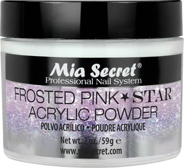 Mia Secret - Frosted Stars Acrylic Powder 2OZ - #PL430FP-STAR Mia Secret
