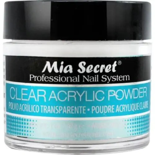 Mia Secret - Clear Acrylic Powder 1 oz - #PL420-C Mia Secret