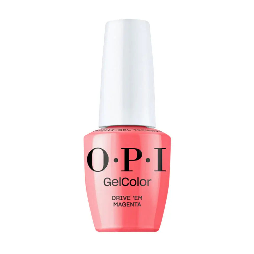 OPI GelColor Intelli-Gel - Drive ‘Em Magenta 0.5 oz OPI