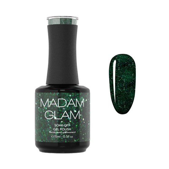 Glittery Emerald Madam Glam