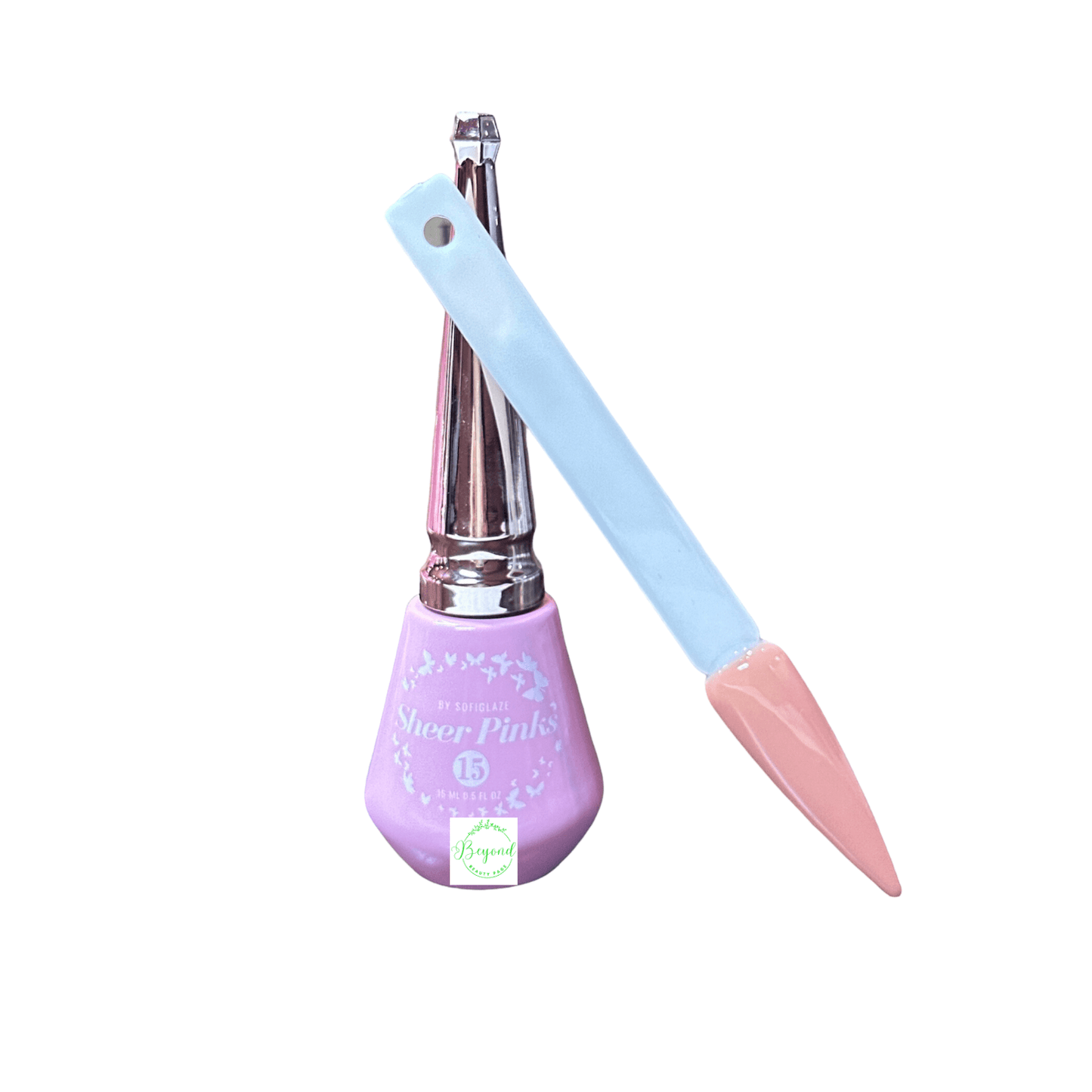 SofiGlaze Gelcolor Sheer Pink Bare Minimum 0.5 oz - #15 Sofiglaze