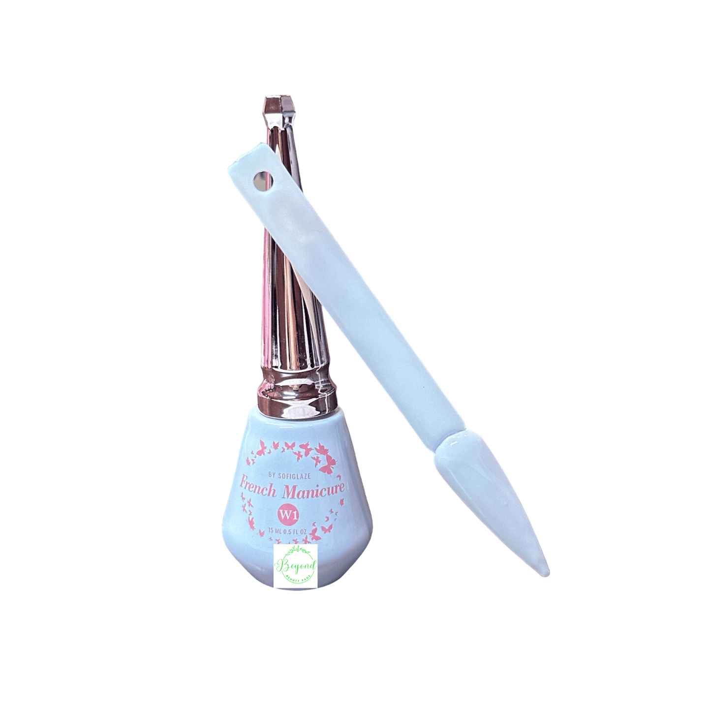 SofiGlaze Gelcolor White French Manicure 0.5 oz - #W1 Sofiglaze