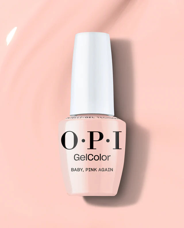 OPI GelColor Intelli-Gel - Baby, Pink Again 0.5 oz - #GCS050 OPI