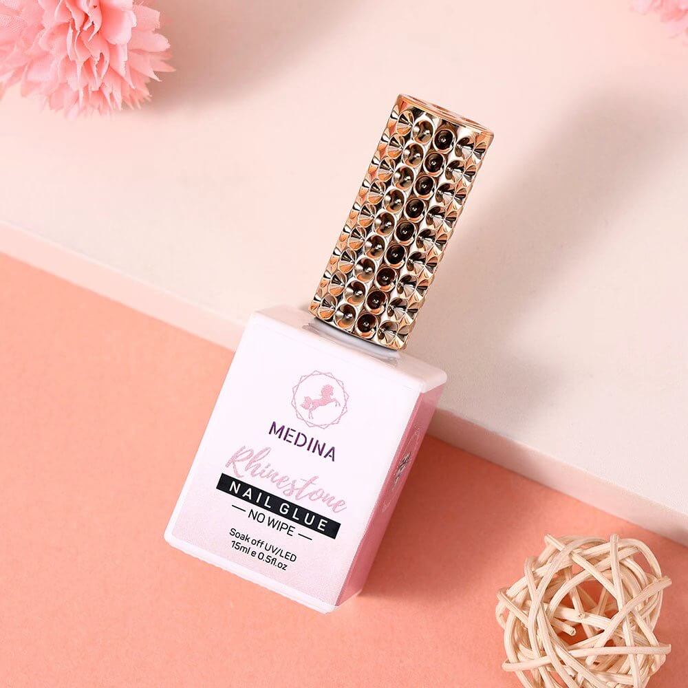 Medina - Rhinestone Nail Glue No Wipe 15ml Medina