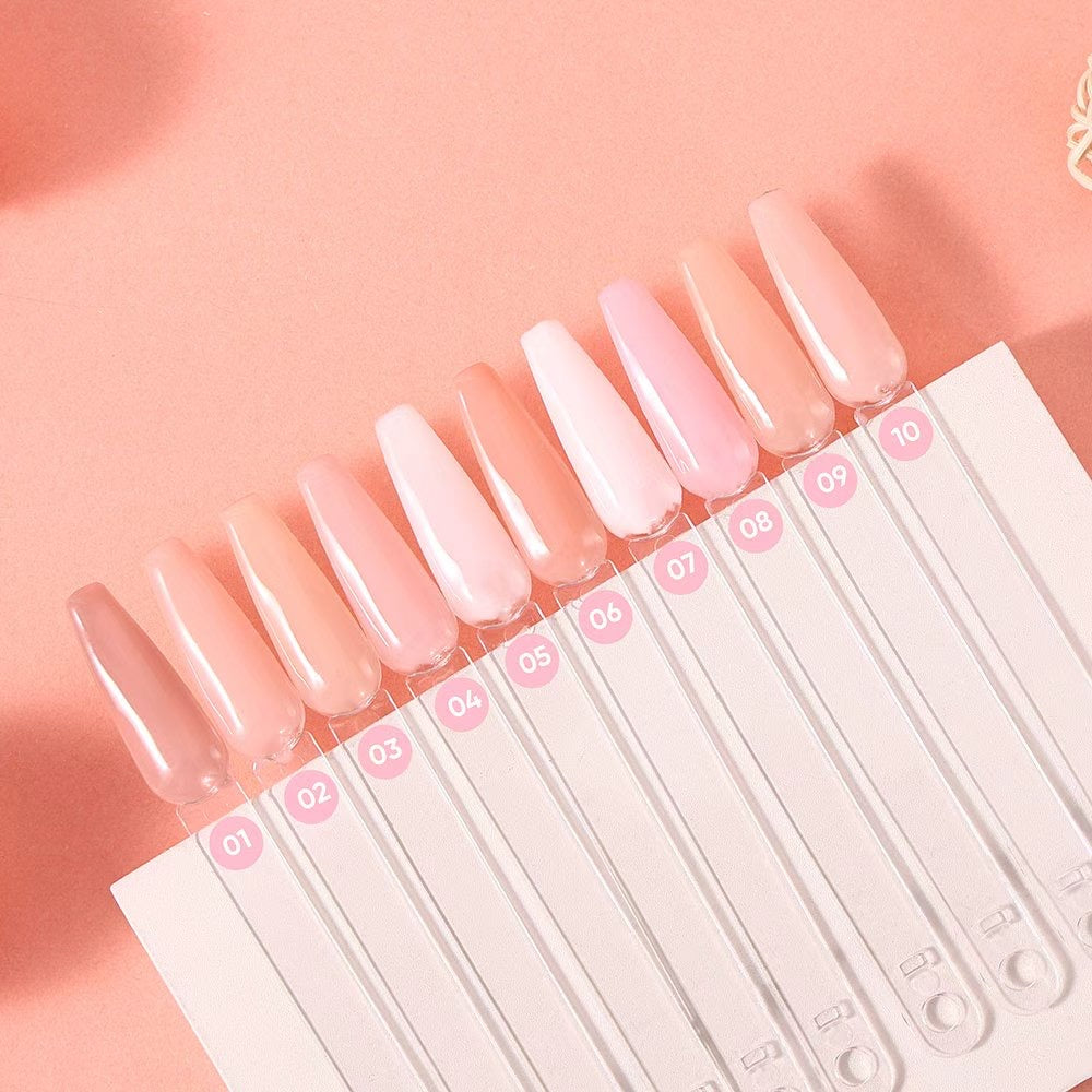 Medina- Rubber Builder Gel Pale Pink 15ml Medina