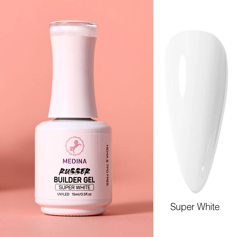 Medina - Rubber Builder Gel Super White 15ml Medina