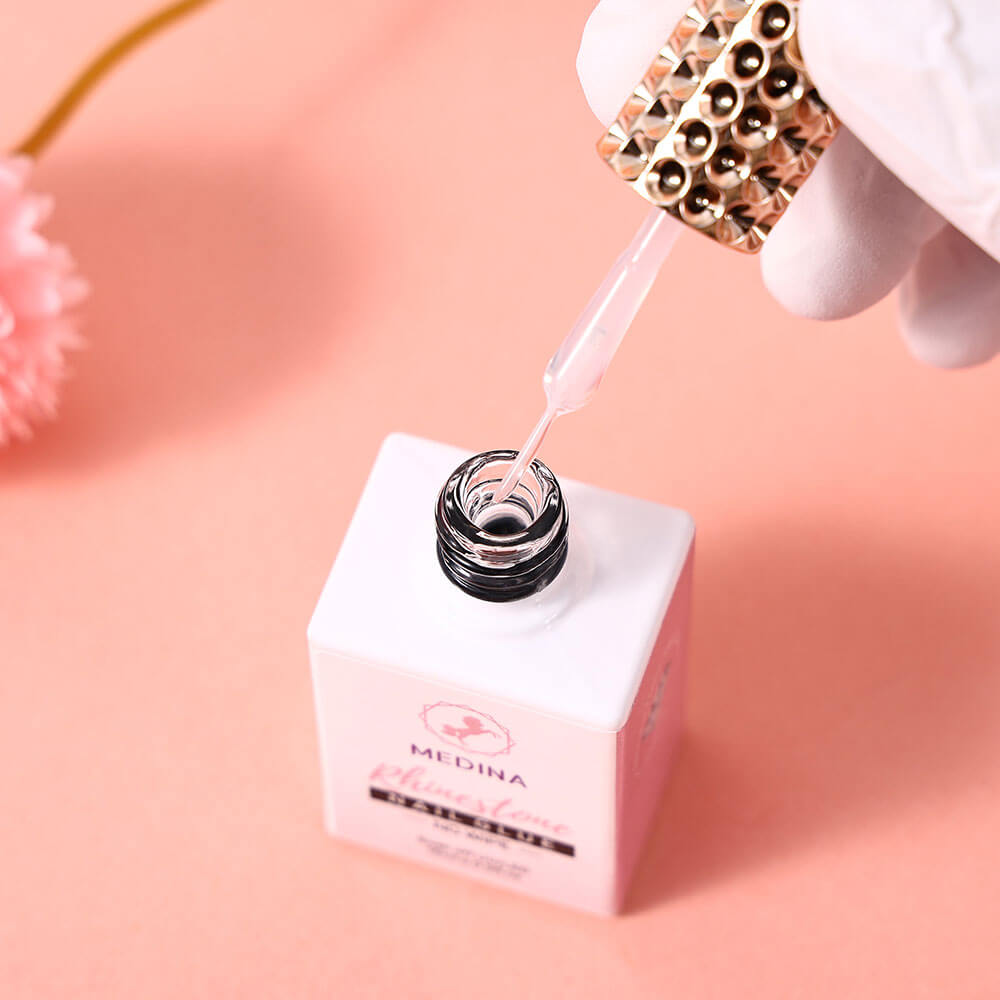 Medina - Rhinestone Nail Glue No Wipe 15ml Medina