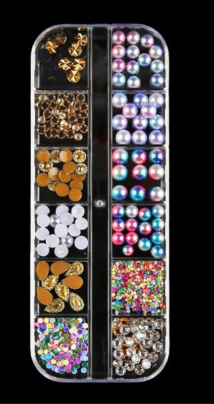 Pearl Mix Rhinestones #95798 Premier Nail Supply