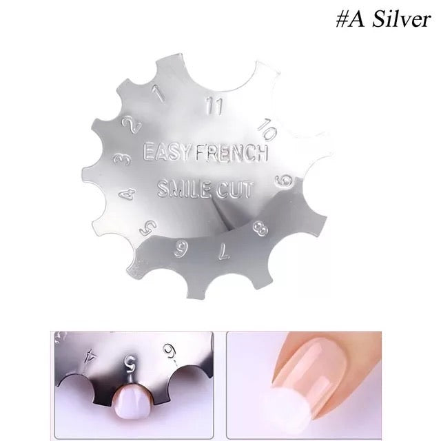 Acrylic Nail French Tip Smile Cutter #A Premier Nail Supply
