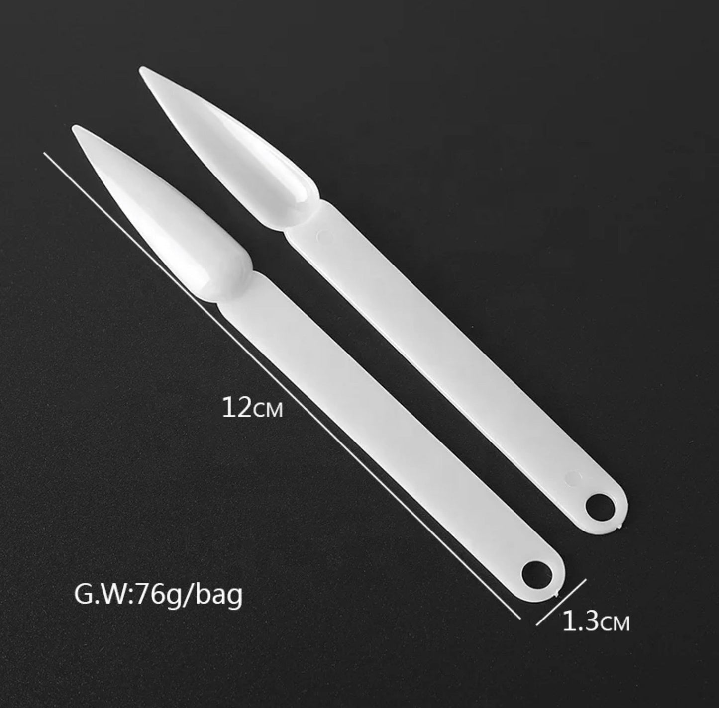 Nail Tips Stiletto Swatches - 50ct/Bag Premier Nail Supply