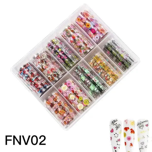 Nail Foil 10 Roll /box Beyond Beauty Page