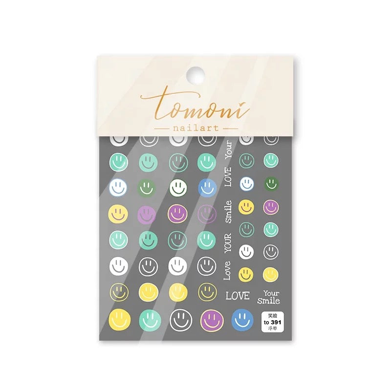 Nail Sticker Happy Smile 392 Premier Nail Supply