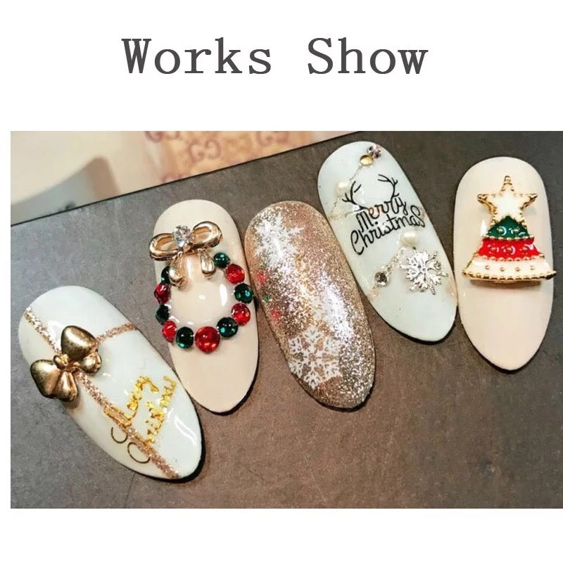 3D Christmas Nail Art Diamond Rhinestone #3 Premier Nail Supply
