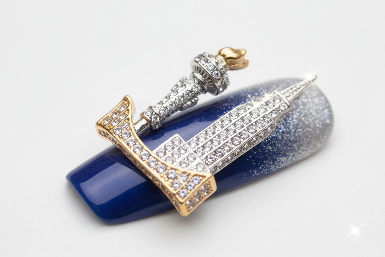 NY Luxury Diamond Nail Charm Beyond Beauty Page