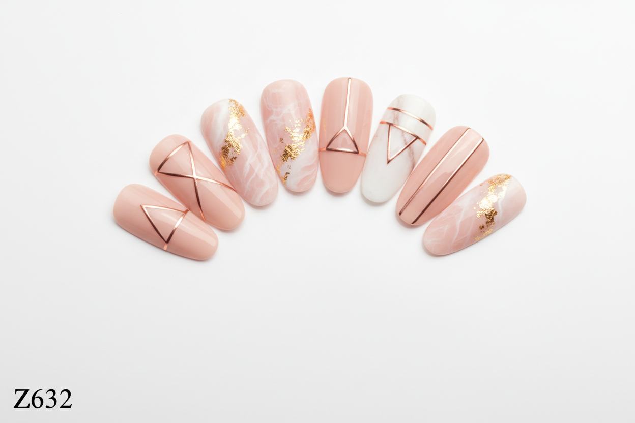 Press on Nail Design Z632 Beyond Beauty Page