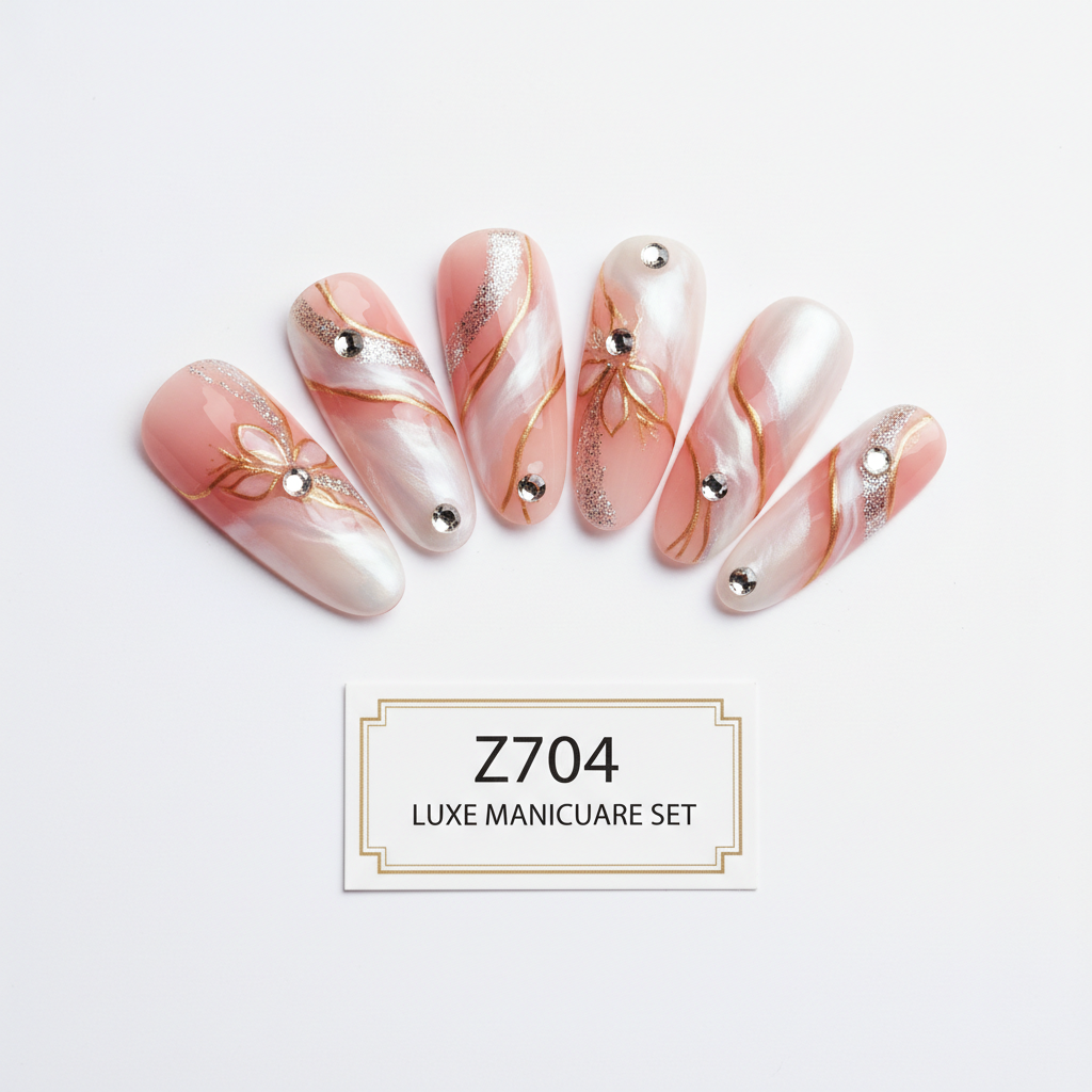 Press on Nail Design Z704 Beyond Beauty Page