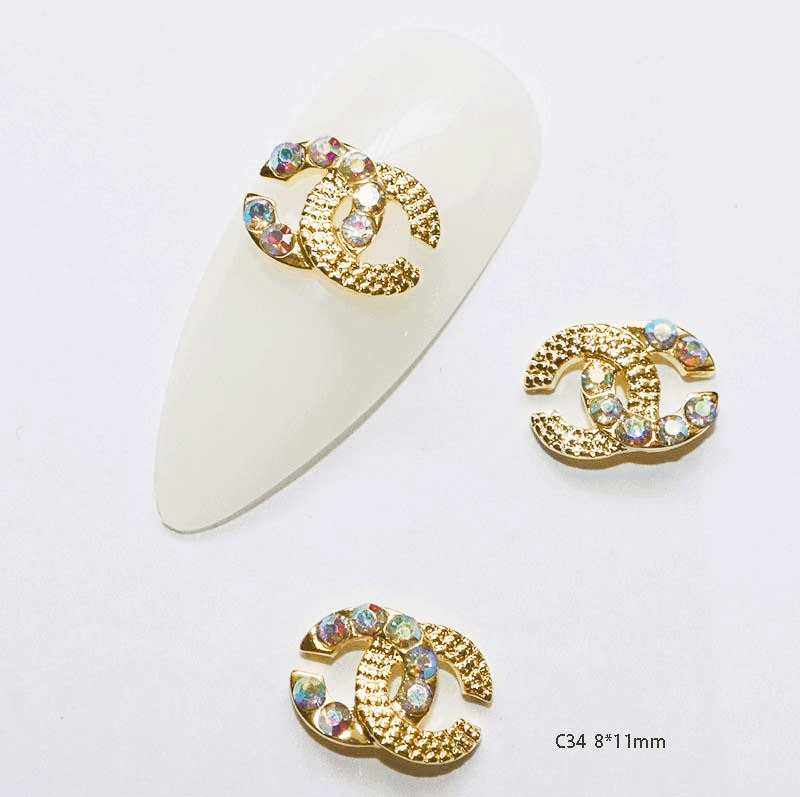 Nail Charm C34-2pcs/Bag Premier Nail Supply