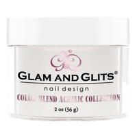 Glam & Glits Acrylic Powder Color Blend Milky - White 2 oz - Bl3001 Glam & Glits