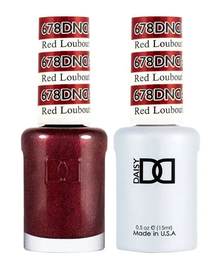 DND Gelcolor - Red Louboutin 0.5 oz - #678 DND