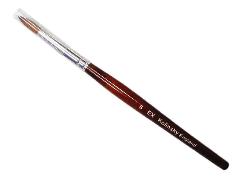Ex-acrylic Nail Brush Kolinsky Size 06 - #BEXS6 Ex Kolinsky