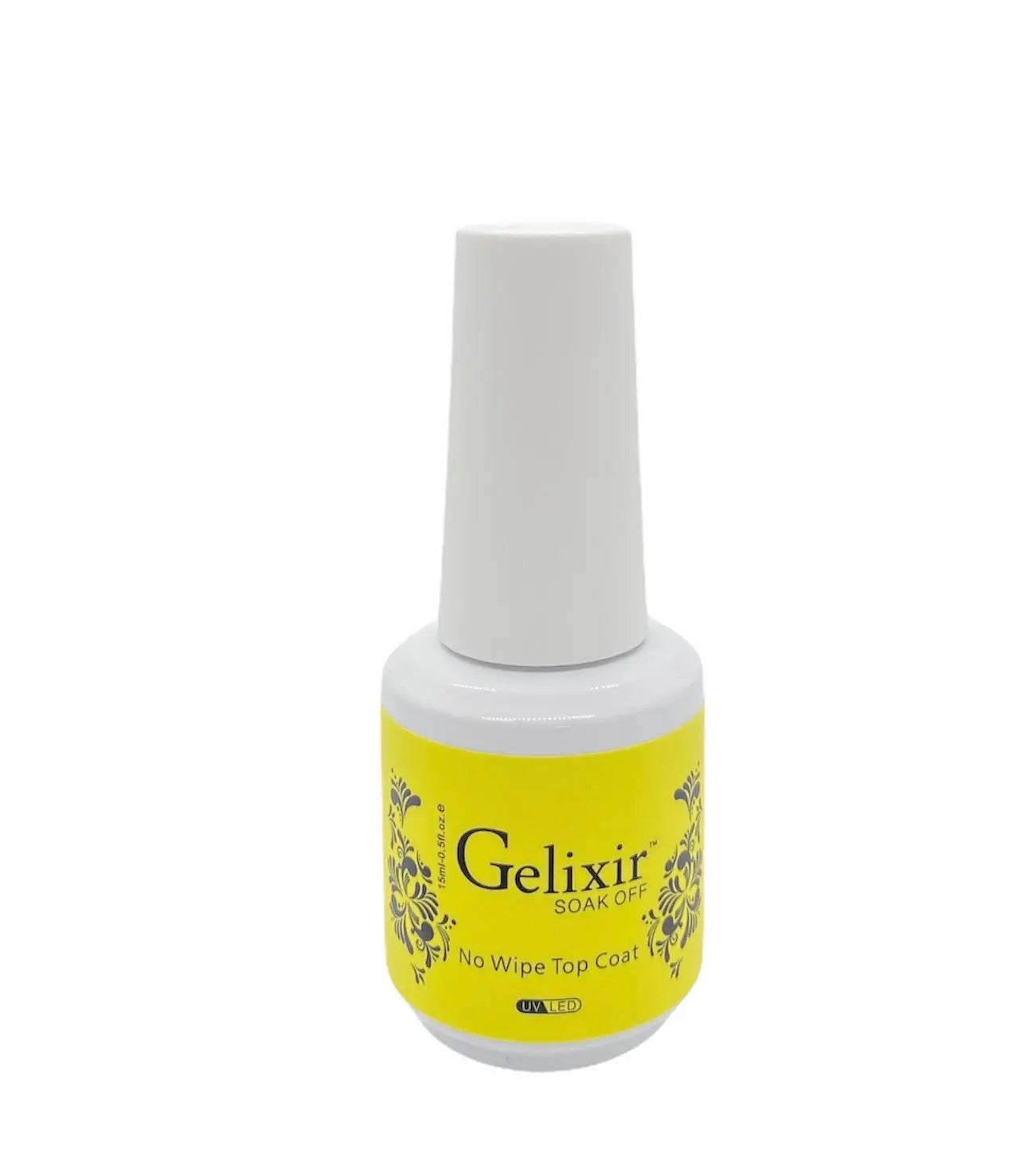 Gelixir Soak Off No Wipe Topcoat 0.5 oz Gelixir