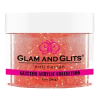 Glam & Glits - Glitter Acrylic Powder - Pink Crystal 2oz - GAC28 Glam & Glits
