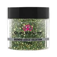 Glam & Glits Diamond Acrylic (Glitter) - Green Smoke 1 oz - DAC57 Glam & Glits