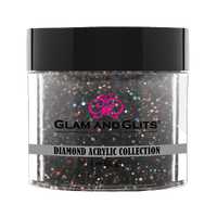 Glam & Glits Diamond Acrylic (Glitter) - Onyx 1 oz - DAC64 Glam & Glits