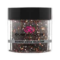 Glam & Glits Diamond Acrylic (Glitter) Espresso 1oz - DAC49 Glam & Glits