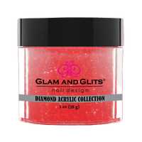 Glam & Glits Diamond Acrylic (Shimmer) Orange Blossom 1oz - DAC77 Glam & Glits