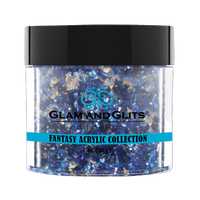 Glam & Glits Fantasy Acrylic (Glitter) Blue Smoke 1 oz - FAC516 Glam & Glits