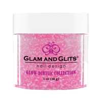 Glam & Glits Glow Acrylic (Shimmer) Electric Love 1oz - GL2047 Glam & Glits