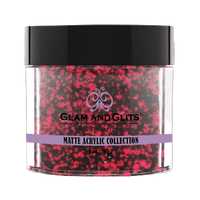 Glam & Glits Matte Acrylic Powder Passion Fruit 1oz - MAT625 Glam & Glits