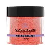Glam & Glits Matte Acrylic Powder Peach Cobbler 1oz - MAT643 Glam & Glits
