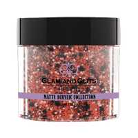 Glam & Glits Matte Acrylic Powder Pumpkin Pie 1oz - MAT628 Glam & Glits