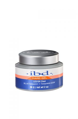 IBD Hard Gel LED/UV Builder Gel Clear 2 oz IBD