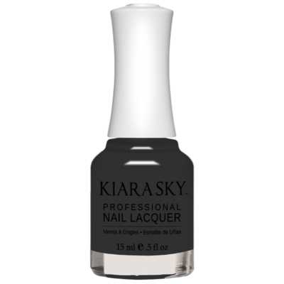 Kiara Sky All in one Nail Lacquer - Black Tie Affair 0.5 oz - #N5087 Kiara Sky