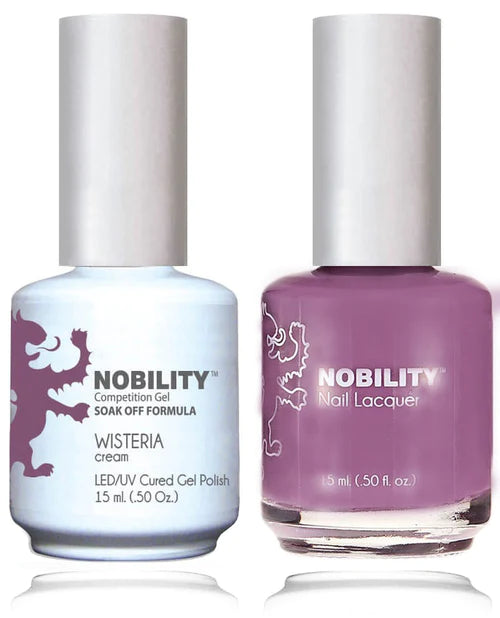 Lechat Nobility Gel Polish & Nail Lacquer - Wisteria 0.5 oz - #NBCS136 Nobility