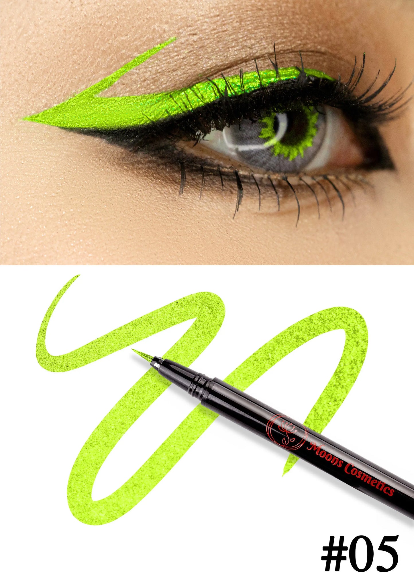 Moon Cosmetics Waterproof Eyeliner Pencil Moon