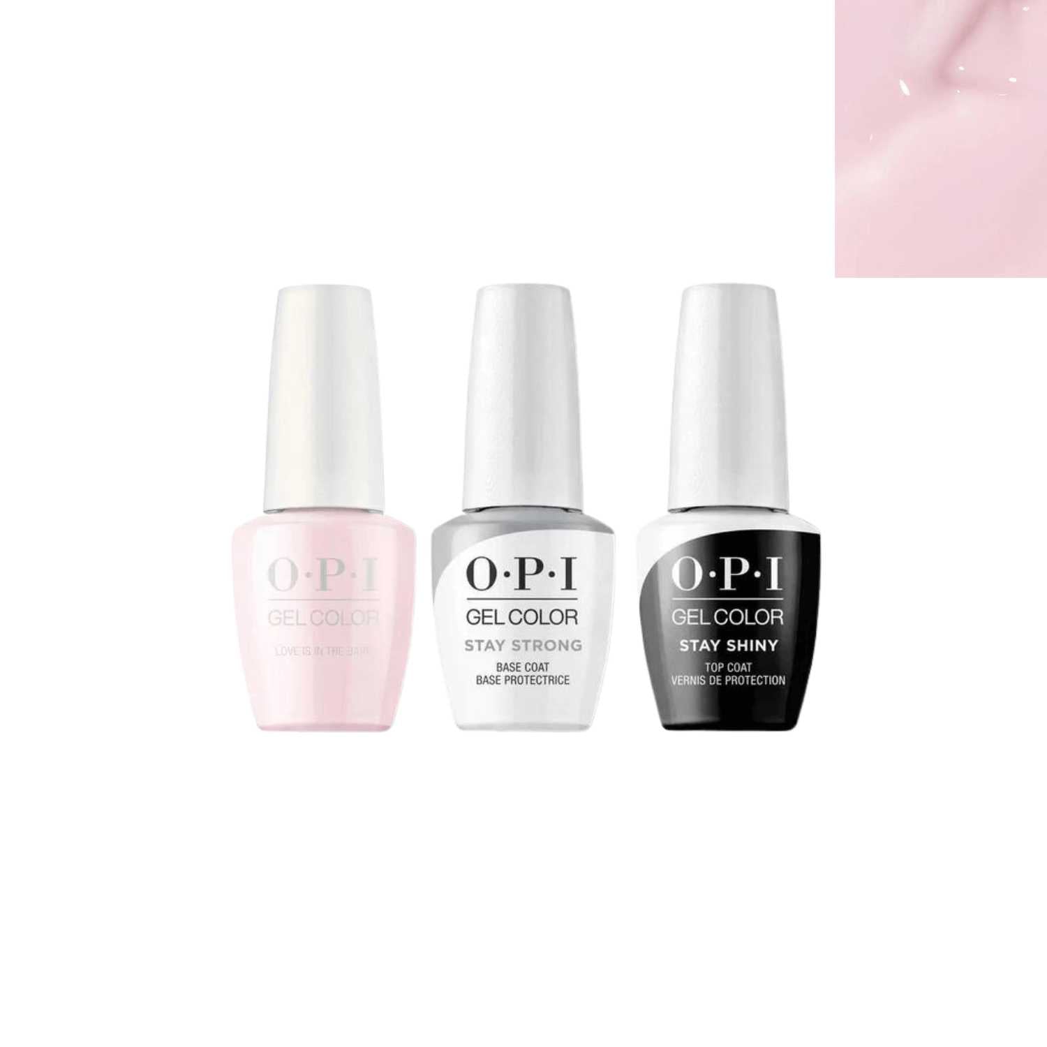 Opi Gel Polish popular Base & Top Coat Bundle