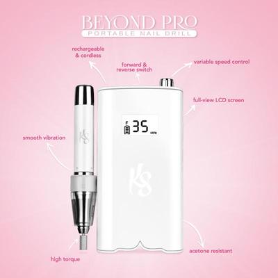 Kiara Sky - Portable Nail Drill Pink - #KSPINKDRILL Kiara Sky