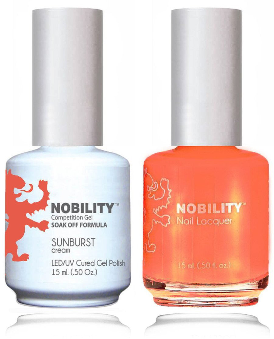 Lechat Nobility Gel Polish & Nail Lacquer - Sunburst - NBCS133 Nobility