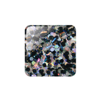 Glam & Glits Acrylic Powder - Black Sabbath 1 oz - FA522 Glam & Glits