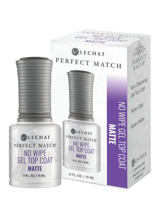 Lechat Perfect Match Gel Matte Topcoat 0.5 oz - #PMMTC Lechat