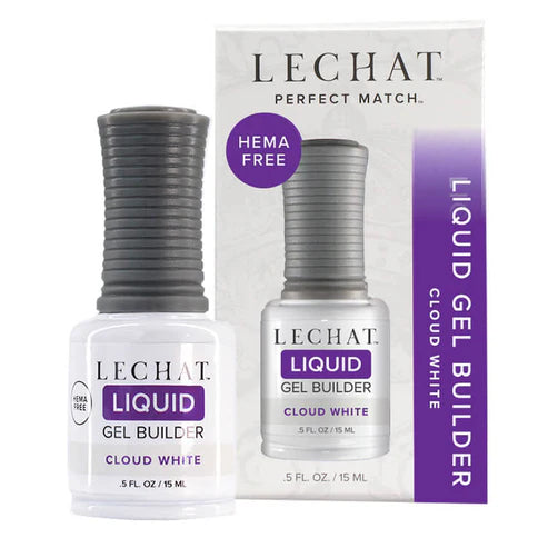 Lechat - Liquid Gel Builder Cloud White 0.5ml LeChat