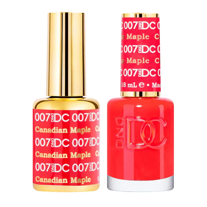 DND DC Gel Nail Polish -  Canadian Maple #007 DND