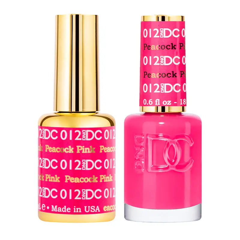 DND DC Gel Nail Polish -  Peacock Pink #012 DND