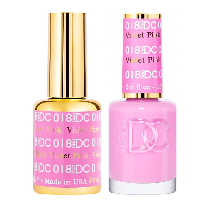 DND DC Gel Nail Polish -  Violet Pink #018 DND