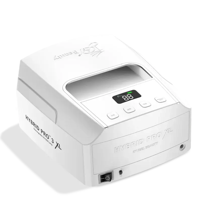 Igel- HYBRID PRO 3.0 XL Wireless Rechargeable UV/LED Lamp White igel